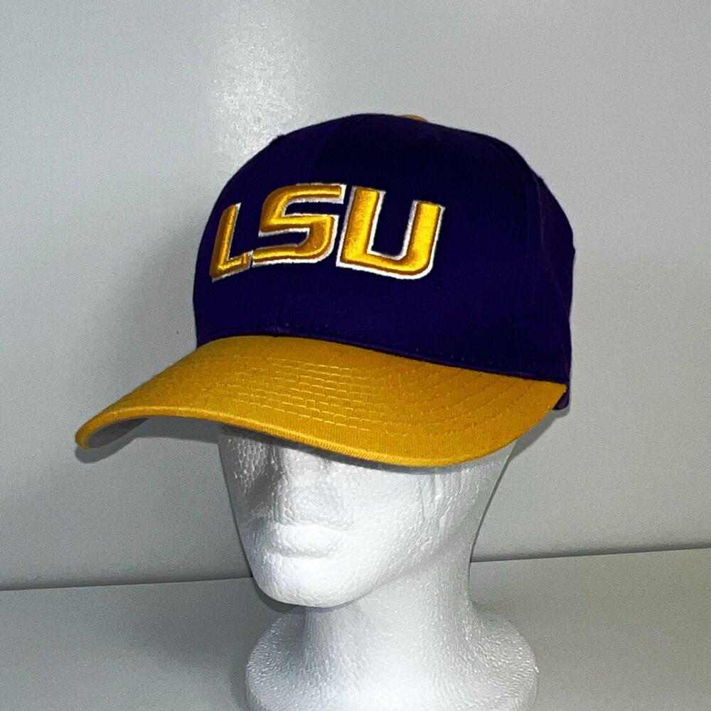 Campus Headwear LSU Tigers Purple & Yellow Baseball Cap Hat Going Yard NCAA